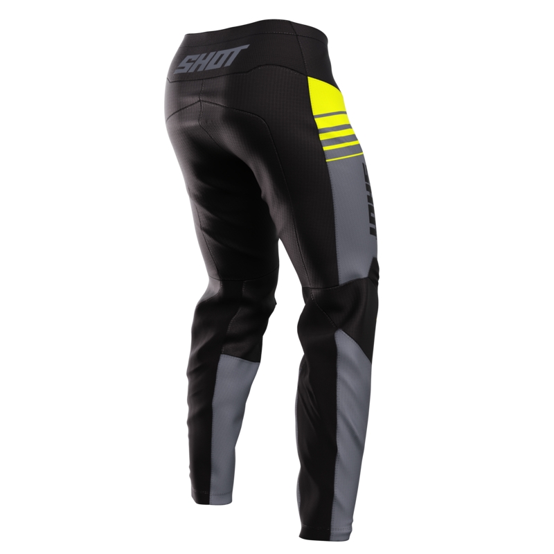 Pantalones motocross Shot Devo Peak amarillo fluo liquidación