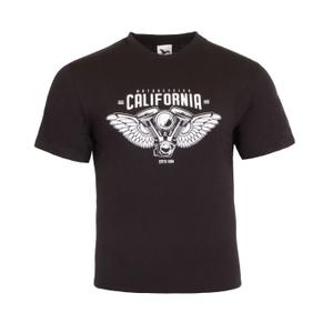 Camiseta RSA Motorcycles California negra