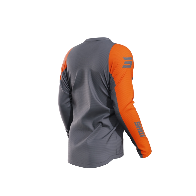 Maillot motocross Shot Devo Star naranja liquidación