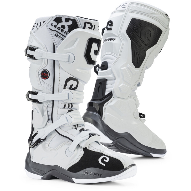 Botas de moto Eleveit X-Legend blancas