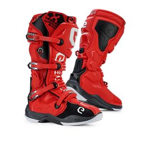 Botas de moto Eleveit X-Legend rojas