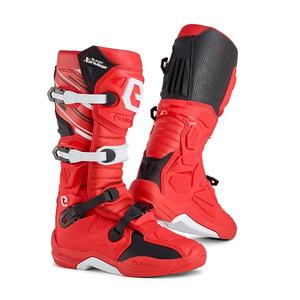 Botas de moto Eleveit X PRIVILEGE rojas