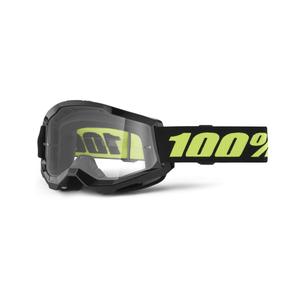 Gafas motocross 100% STRATA 2 New Solar (plexi transparente)