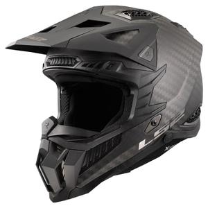 Casco de motocross LS2 MX703 C X-FORCE CARBON negro mate