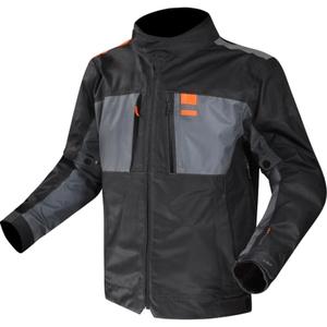 Chaqueta de moto LS2 TITANIUM azul-naranja