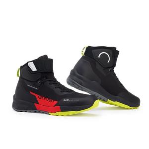 Botas de moto Eleveit STRATOS WP negro-rojo