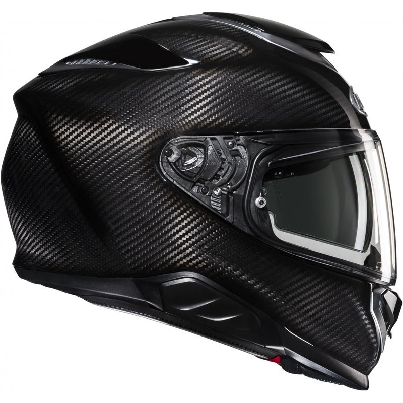 Casco de moto integral HJC RPHA 71 Carbono negro