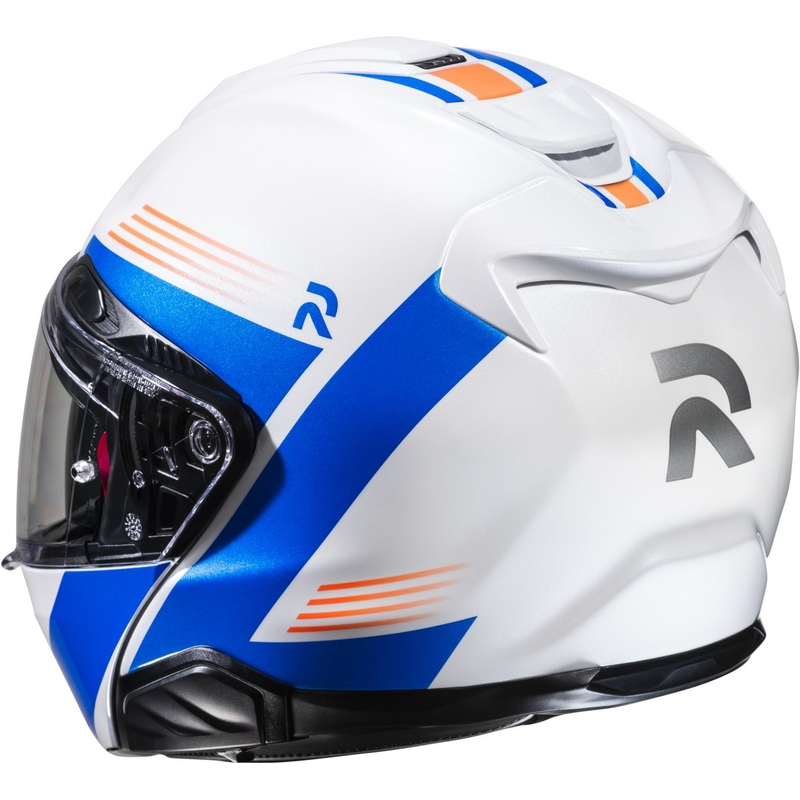 HJC RPHA 91 Abbes MC27 Casco Moto Modular Blanco Azul Online liquidación