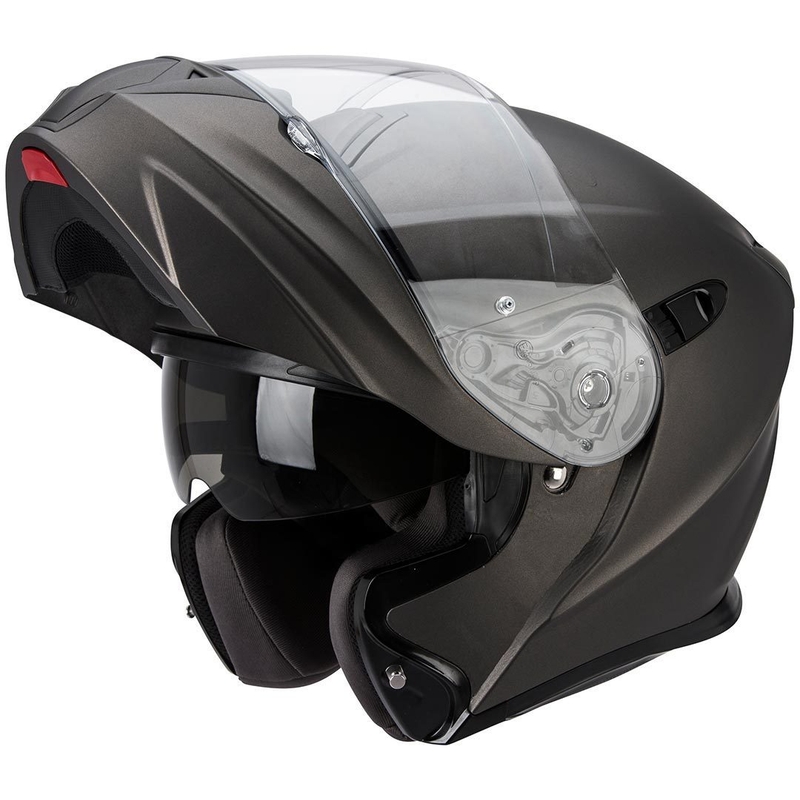 Moto přilba vyklopná Scorpion EXO-920 antracitová matná výprodej