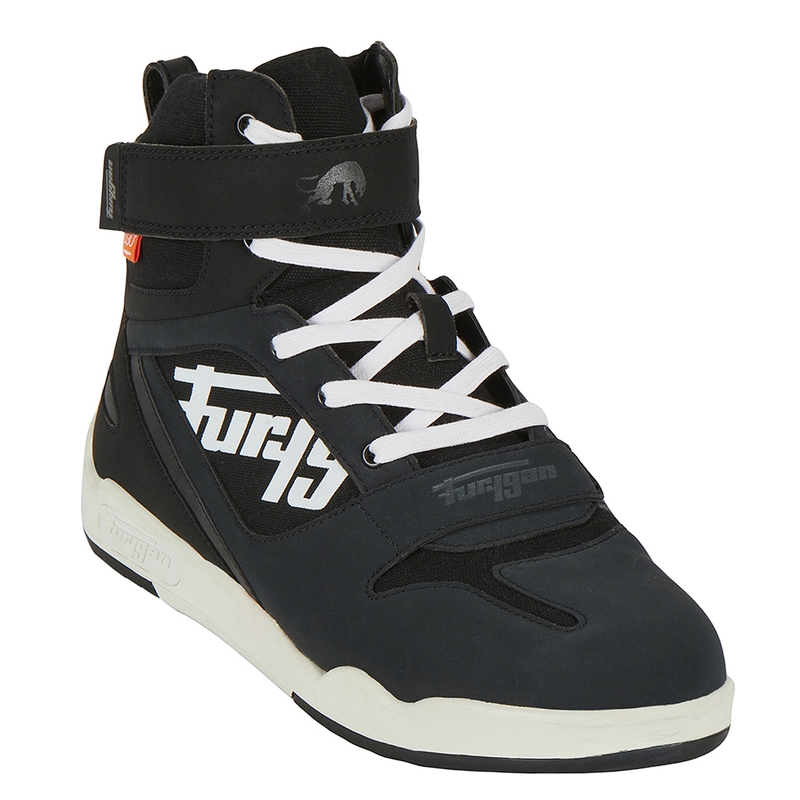Botas de moto Furygan Get Down Negras y Blancas