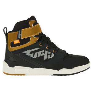 Botas de moto Furygan Get Down negras y marrones