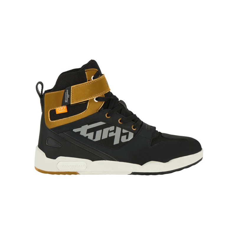 Botas de moto Furygan Get Down negras y marrones