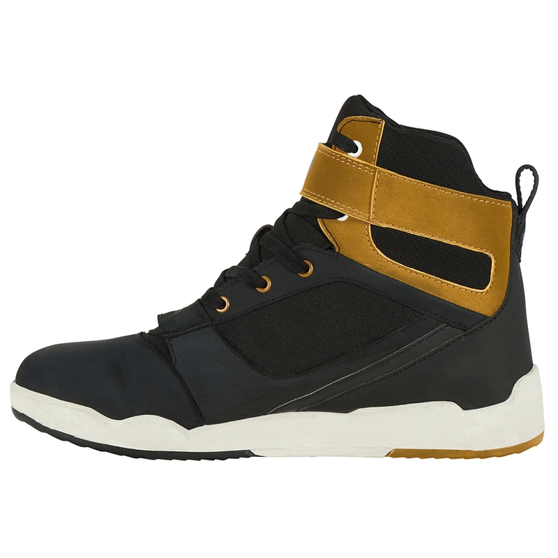 Botas de moto Furygan Get Down negras y marrones