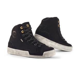 Eleveit ANTIBES WP FULL LEATHER botas de moto negro