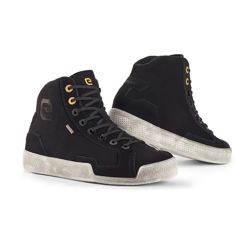 Eleveit ANTIBES WP FULL LEATHER botas de moto negro
