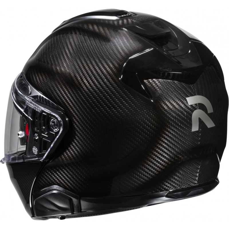 Casco de moto abatible HJC RPHA 91 CARBON negro