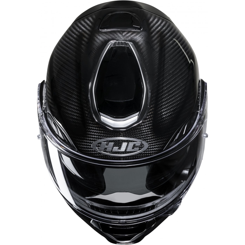 Casco de moto abatible HJC RPHA 91 CARBON negro