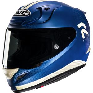 Casco integral de moto HJC RPHA 12 Enoth MC2SF azul y blanco