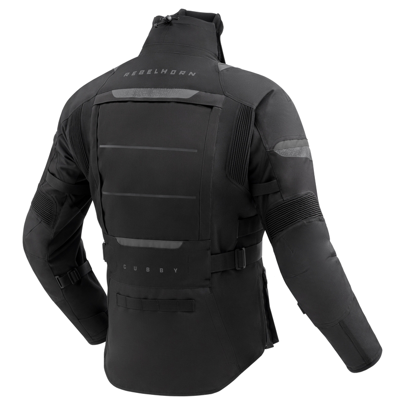 Chaqueta de moto Rebelhorn Cubby V negra