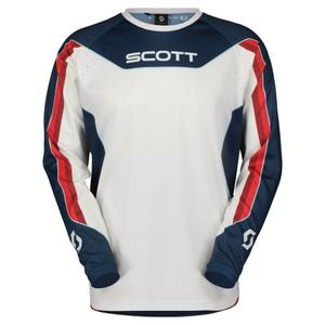 Maillot motocross Scott EVO DIRT rojo y blanco