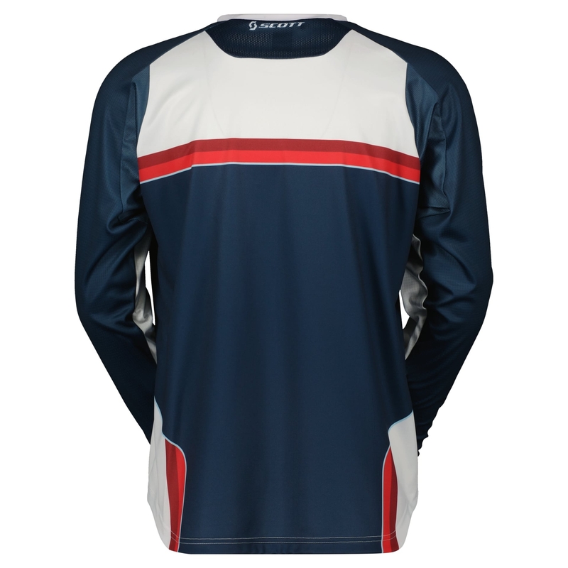 Maillot motocross Scott EVO DIRT rojo y blanco