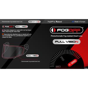 Fólie proti mlžení FOGOFF FOG010  pro plexi MT-V-28