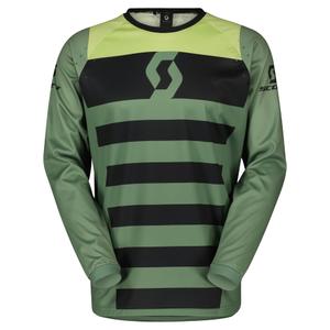 Maillot motocross Scott EVO RACE verde-negro
