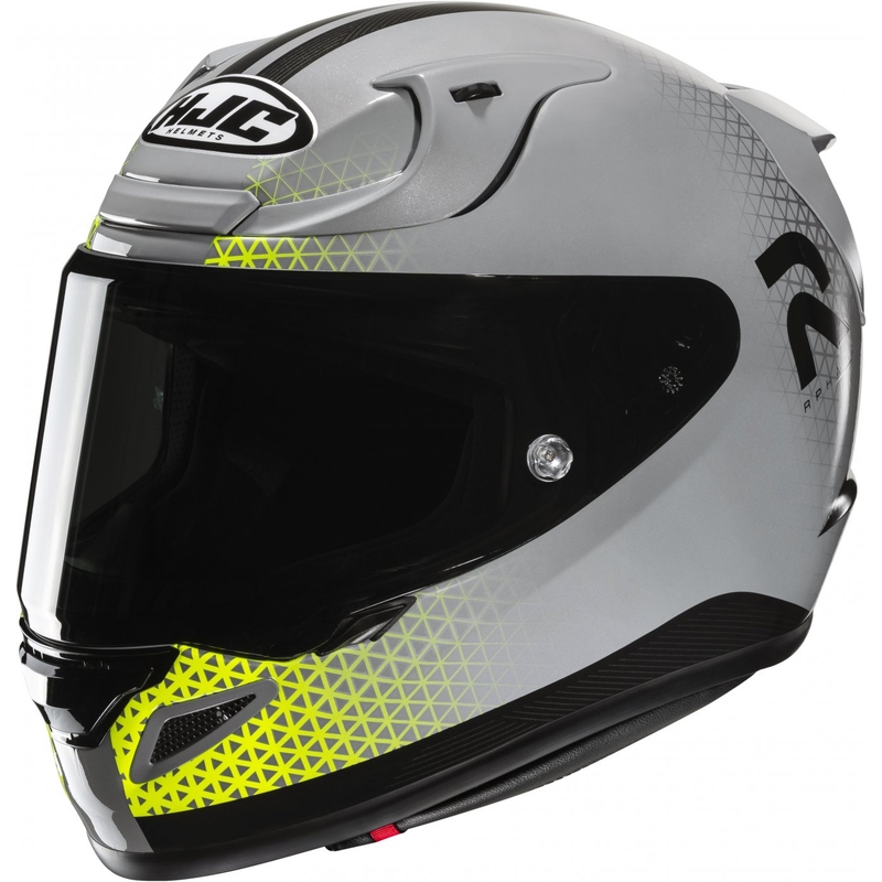 Casco de moto integral HJC RPHA 12 Enoth MC3H gris-amarillo liquidación