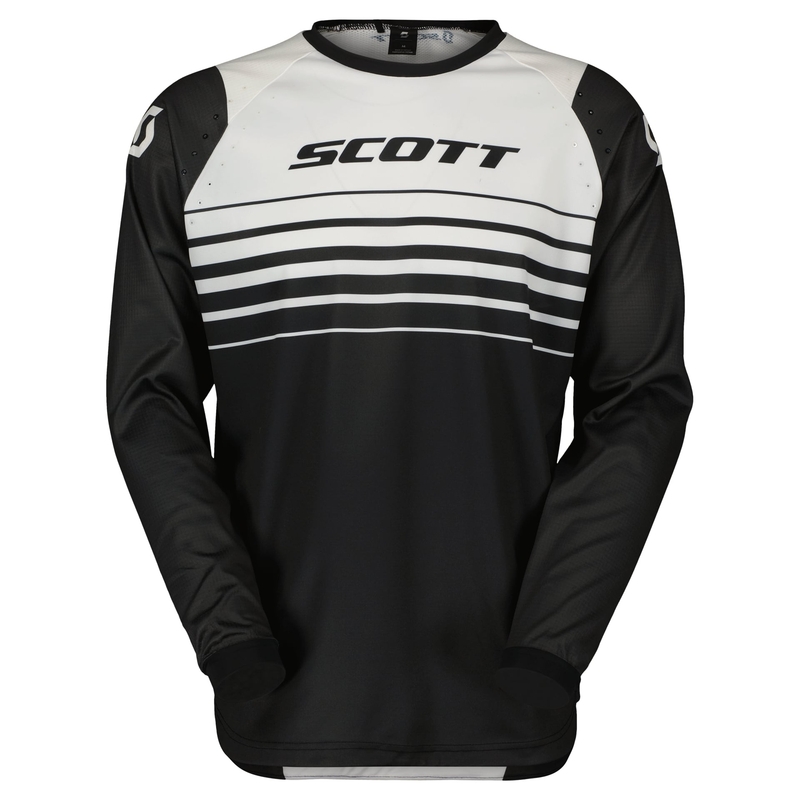 Maillot motocross Scott EVO SWAP blanco y negro