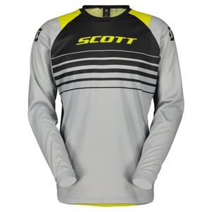 Maillot motocross Scott EVO SWAP gris-amarillo