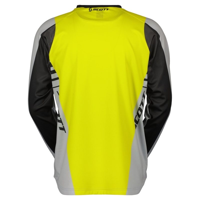 Maillot motocross Scott EVO SWAP gris-amarillo