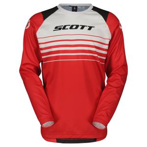Maillot motocross Scott EVO SWAP rojo-negro