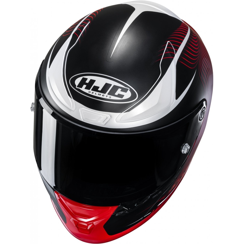 Casco integral de moto HJC RPHA 1 Lovis MC1SF rojo-negro-blanco liquidación