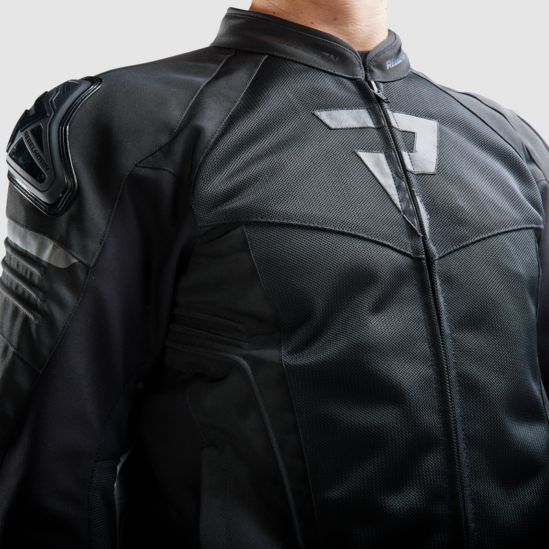 Chaqueta de moto Rebelhorn Vandal Mesh Negra
