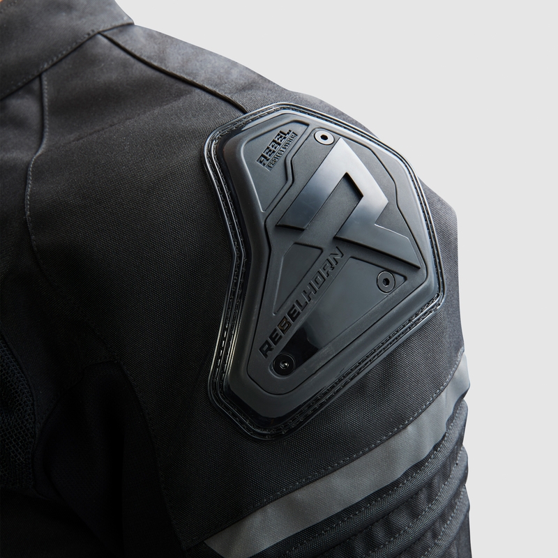 Chaqueta de moto Rebelhorn Vandal Mesh Negra