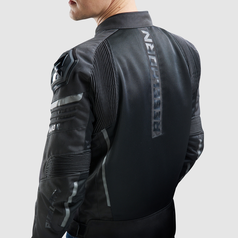 Chaqueta de moto Rebelhorn Vandal Mesh Negra