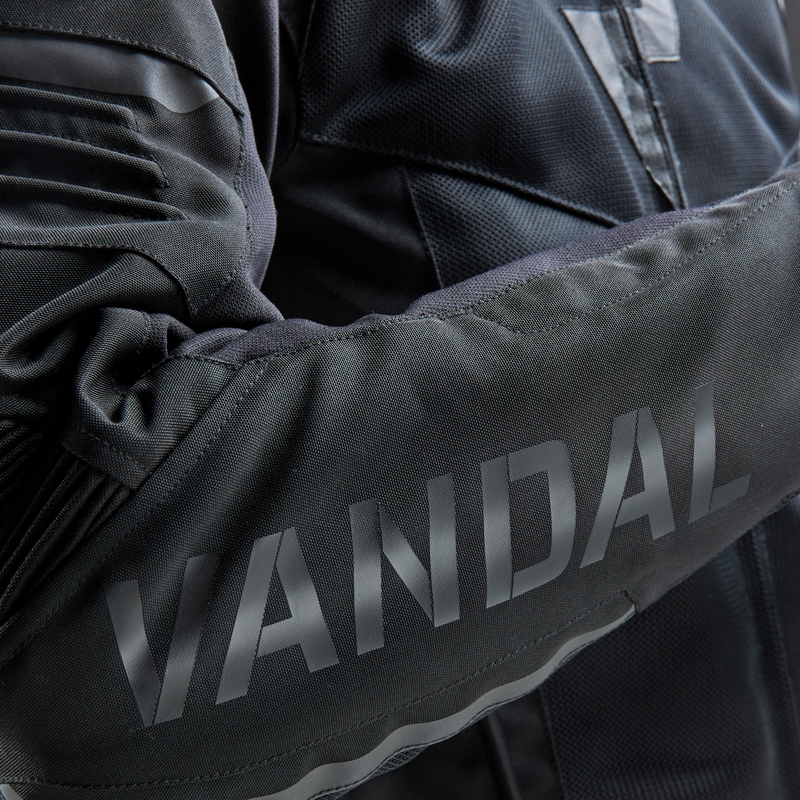 Chaqueta de moto Rebelhorn Vandal Mesh Negra