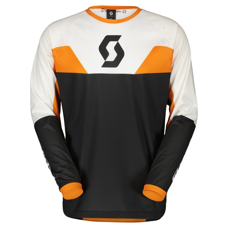 Maillot motocross Scott EVO TRACK negro-naranja