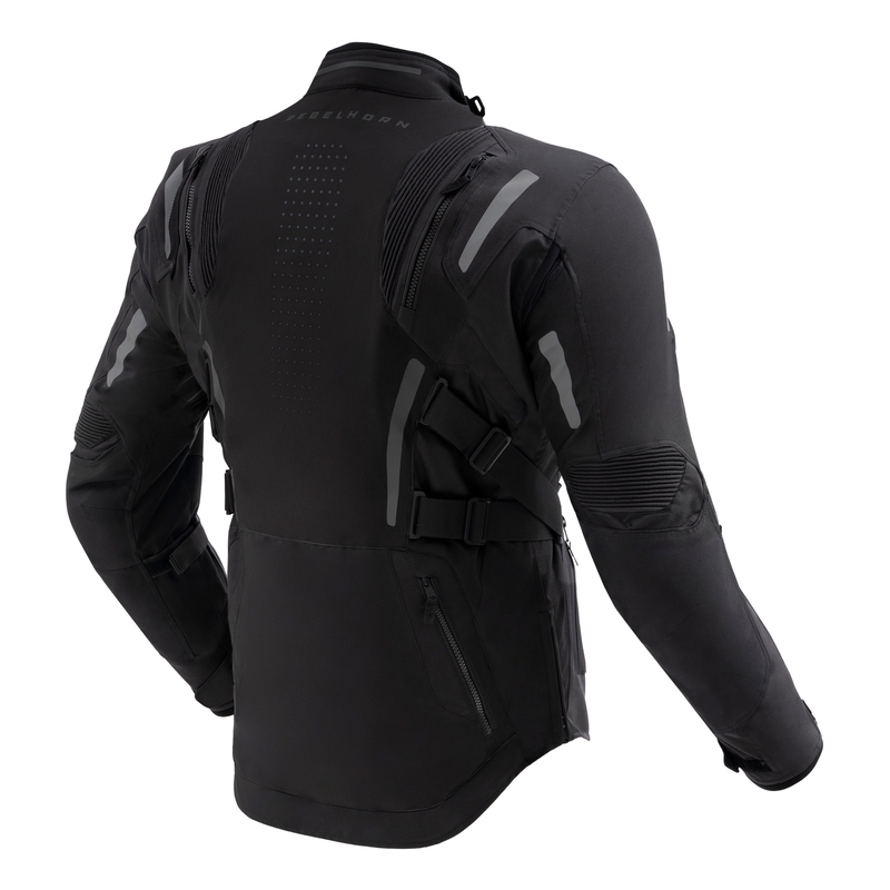 Chaqueta de moto Rebelhorn Hiker IV negra