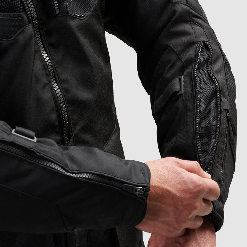 Chaqueta de moto Rebelhorn Hiker IV negra