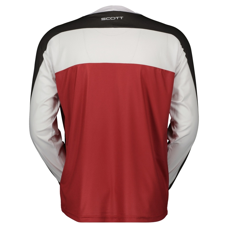 Maillot motocross Scott X-PLORE SWAP rojo-negro
