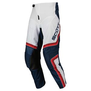Pantalón Motocross Scott EVO DIRT rojo y blanco