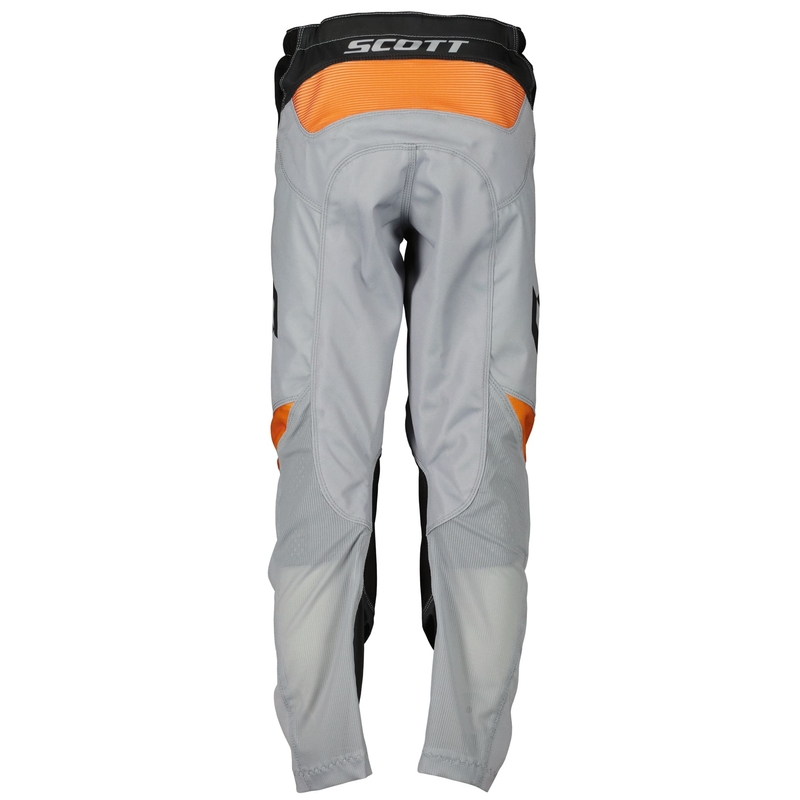 Pantalón motocross niño Scott EVO RACE negro-naranja