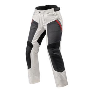 Pantalón de moto Revit Tornado 4 H2O gris y negro para mujer
