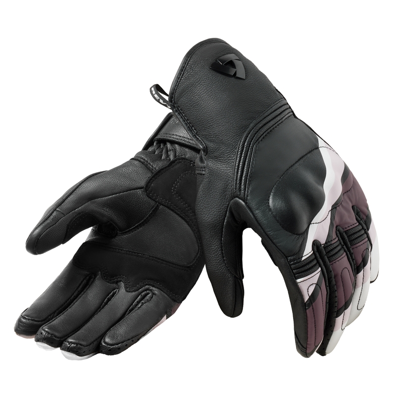 Guantes de moto para mujer Revit Redhill Negro y Rosa