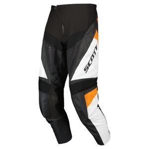 Pantalón Motocross Scott EVO TRACK negro-naranja