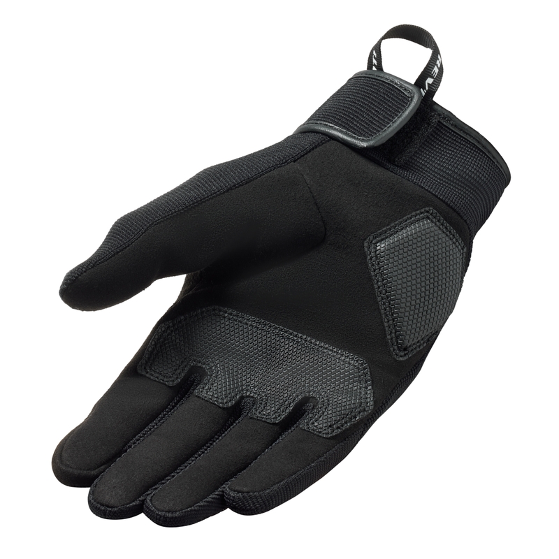Guantes de moto Revit Access blanco y negro