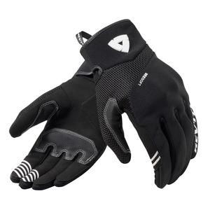Guantes de moto Revit Endo para mujer en blanco y negro