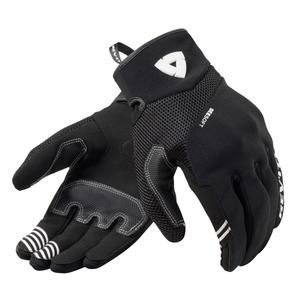 Guantes de moto Revit Endo blanco y negro