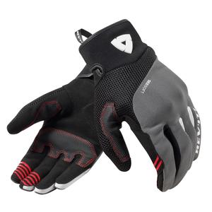 Guantes de moto Revit Endo gris-negro